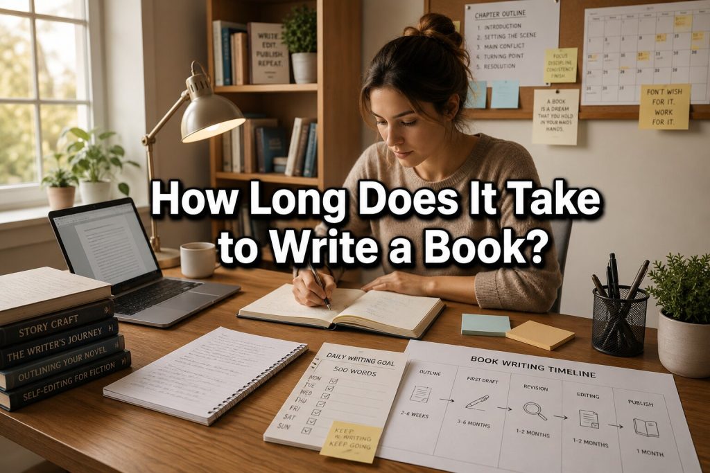 How long it takes to write a book