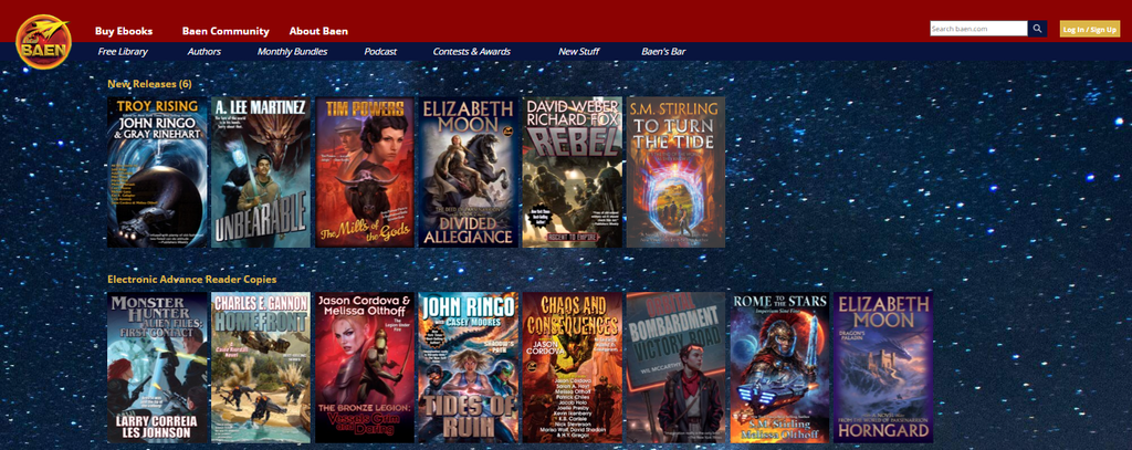baen books